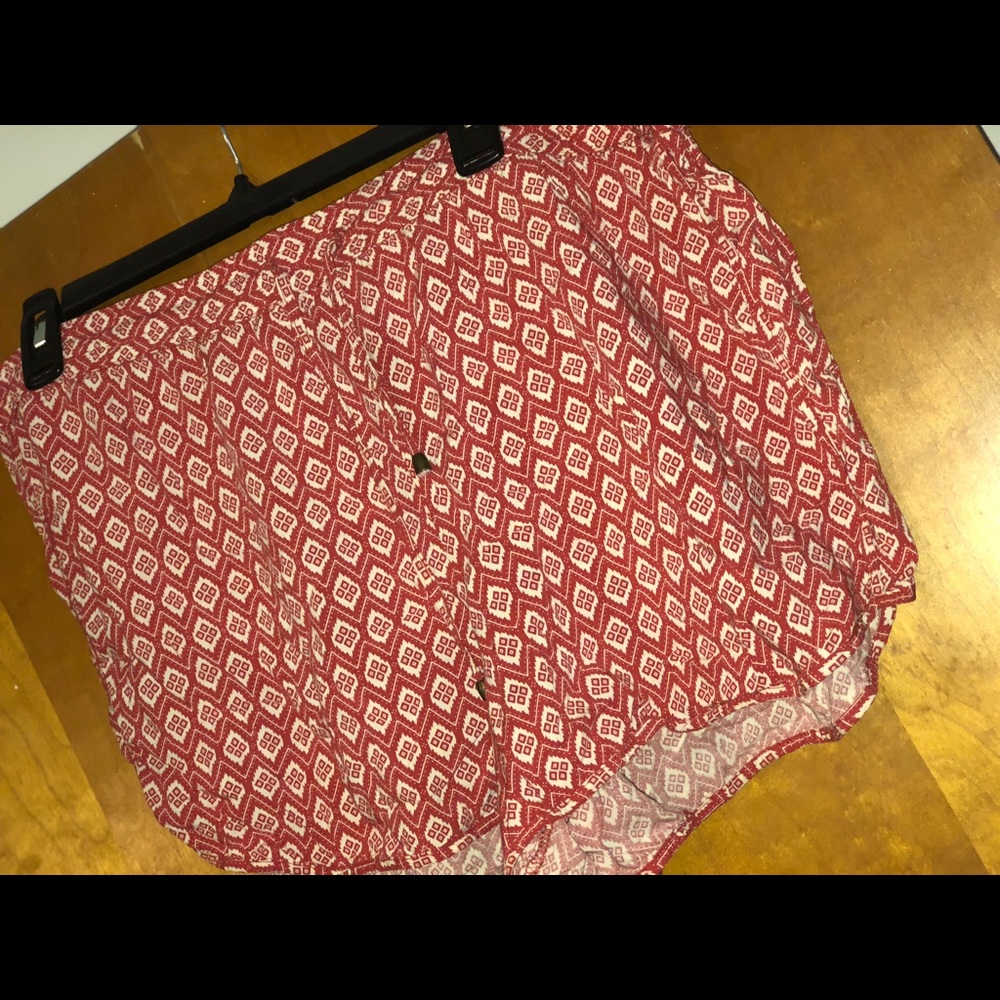 Printed summer shorts